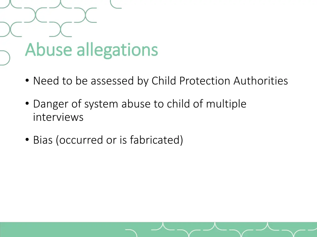 abuse allegations abuse allegations