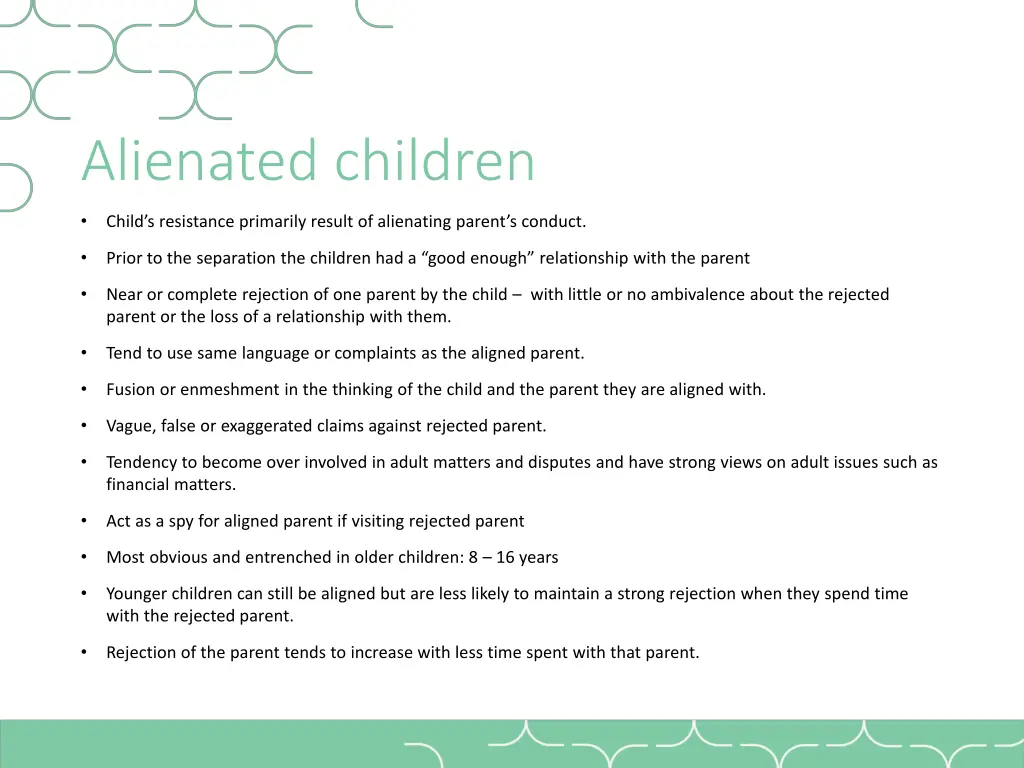 alienated children