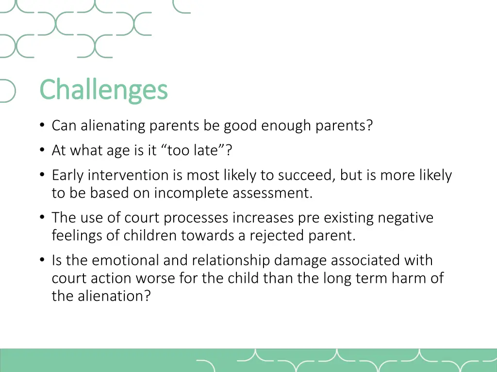 challenges challenges
