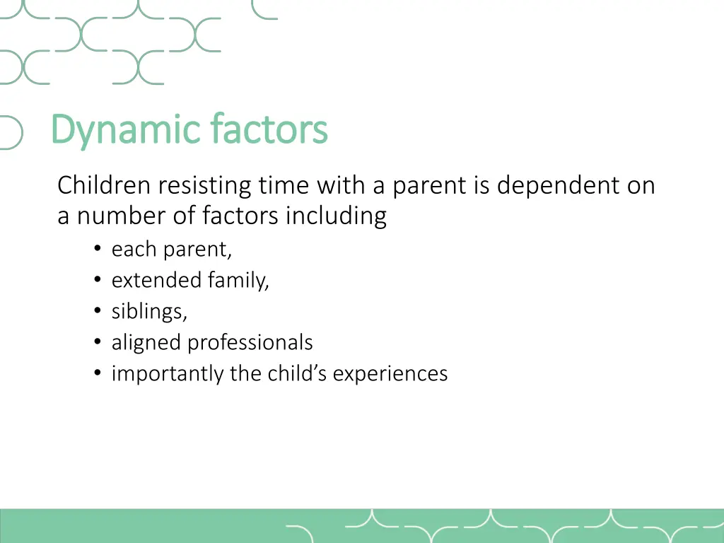 dynamic factors dynamic factors