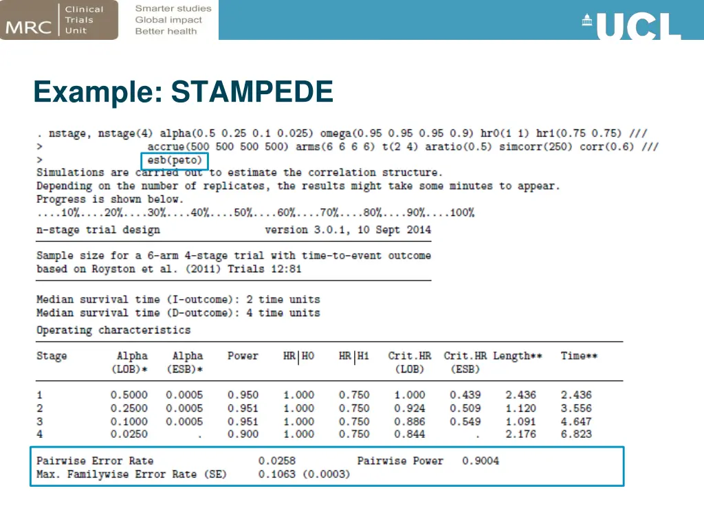 example stampede 2