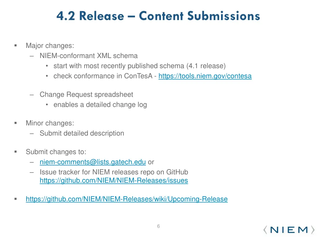 4 2 release content submissions
