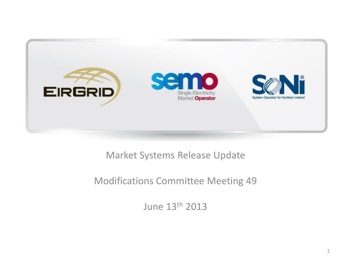 market systems release update