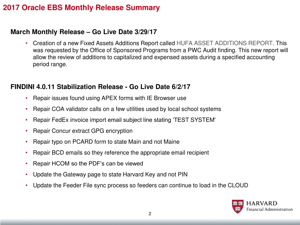 2017 oracle ebs monthly release summary 1