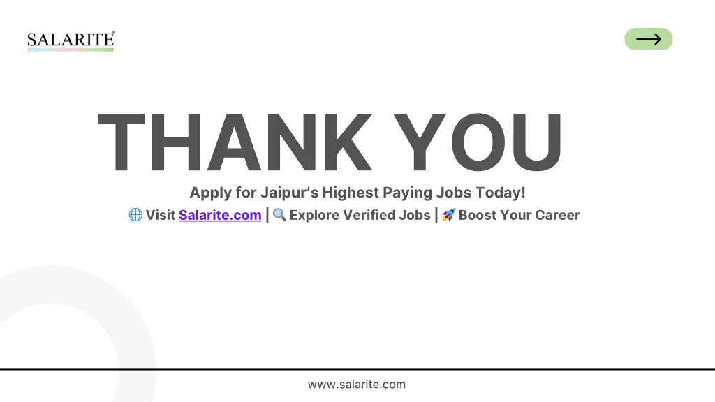 thank you apply for jaipur s highest paying jobs