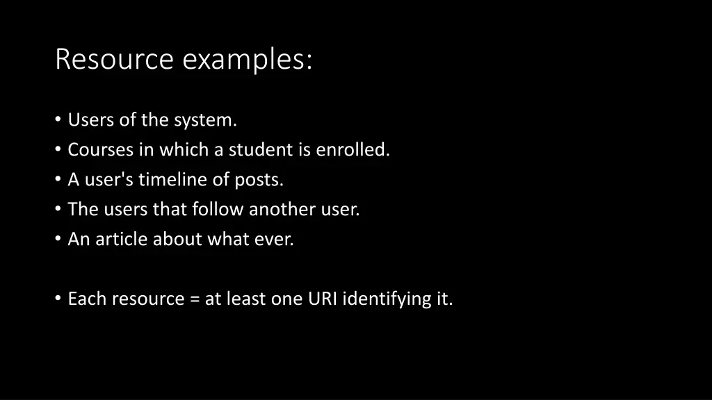 resource examples