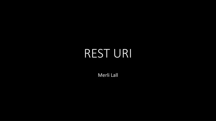 rest uri