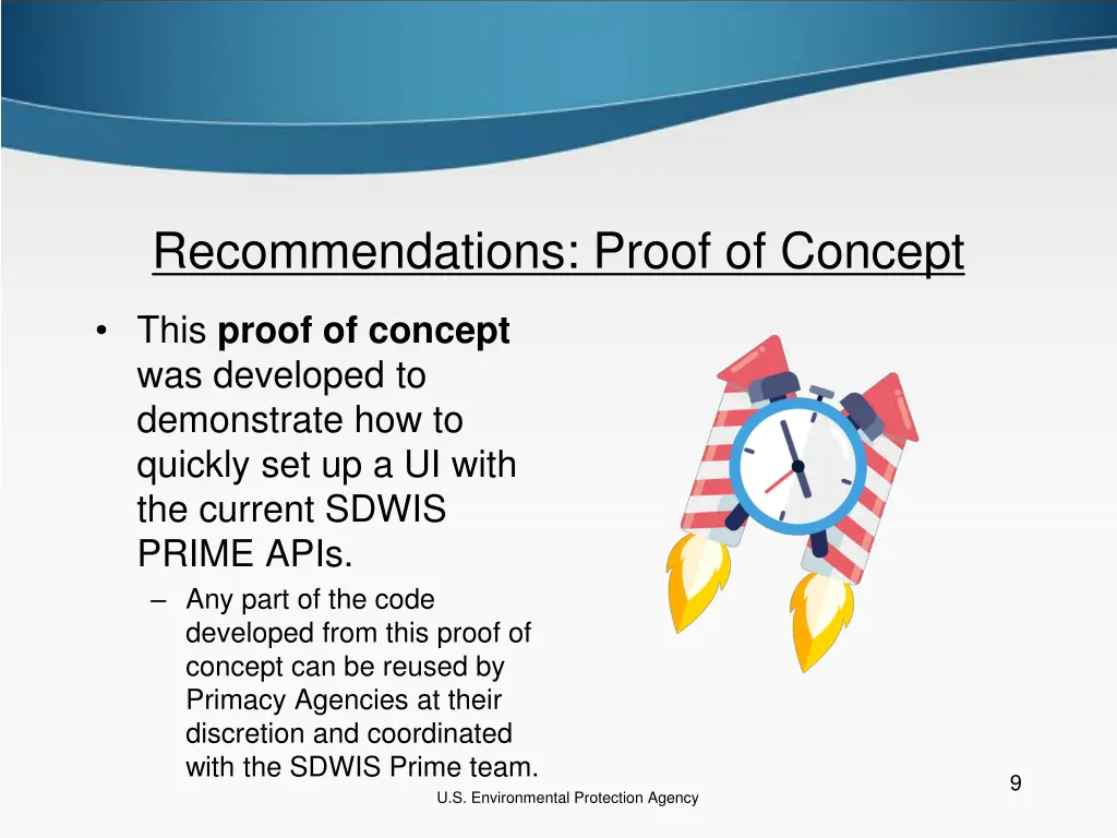 recommendations proof of concept