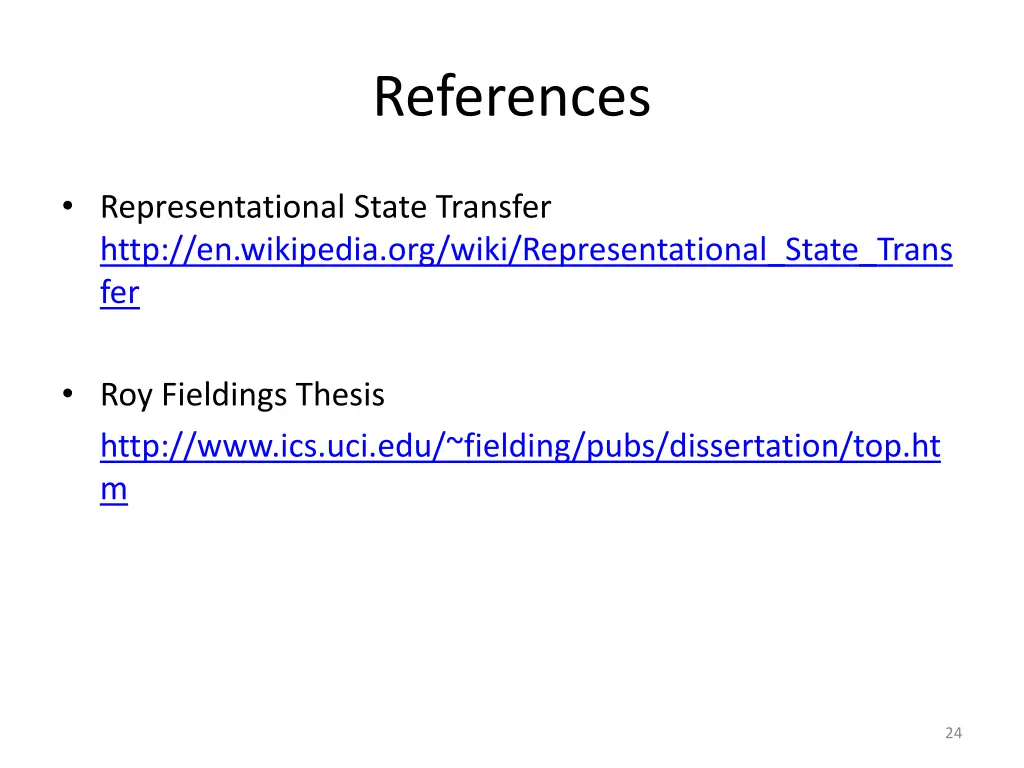 references