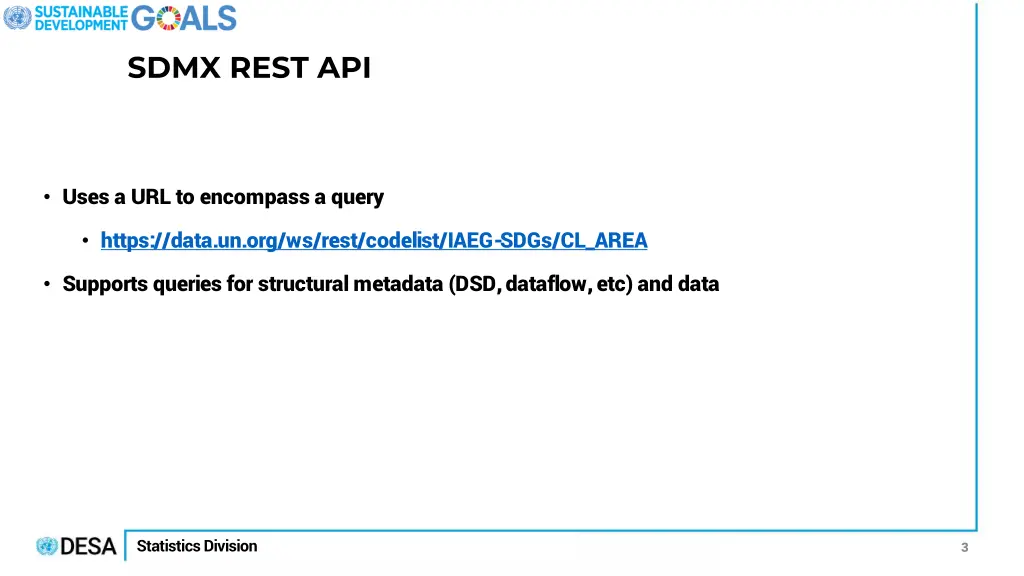 sdmx rest api