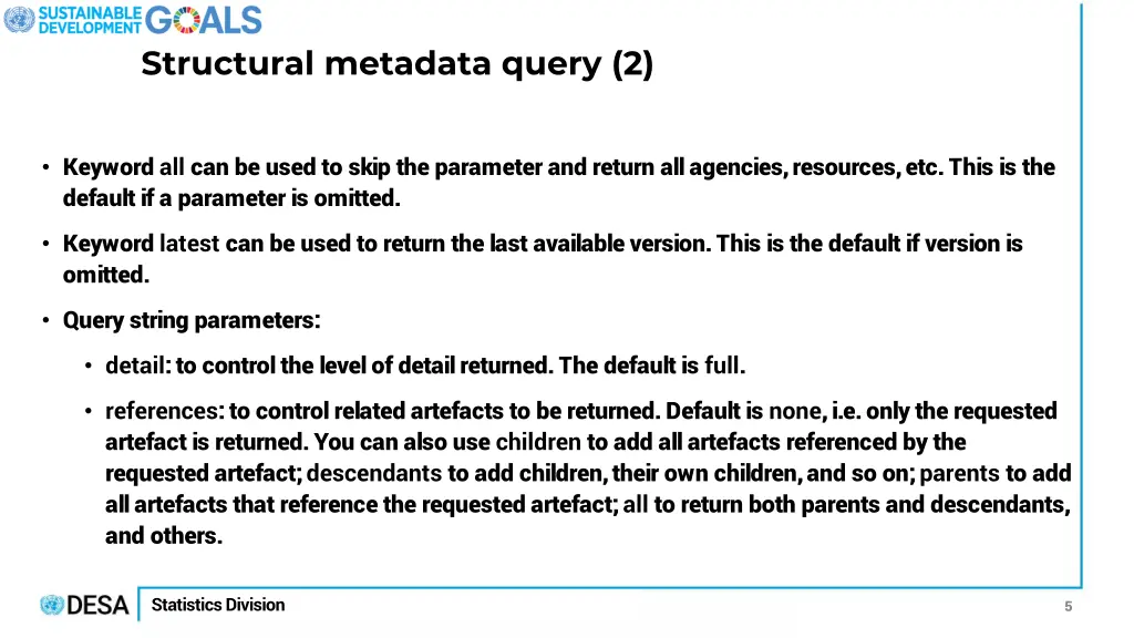 structural metadata query 2