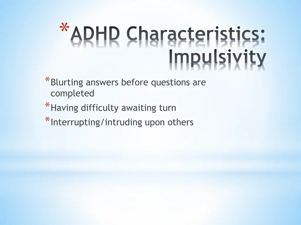 adhd characteristics 1