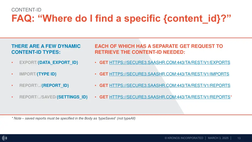 content id