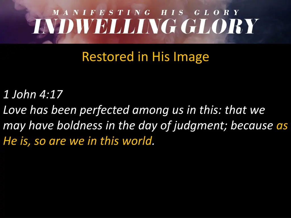 restored in his image 2