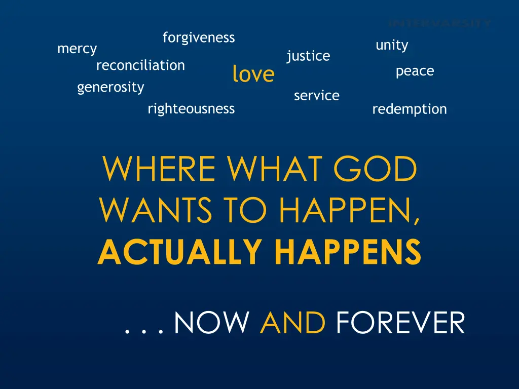 forgiveness