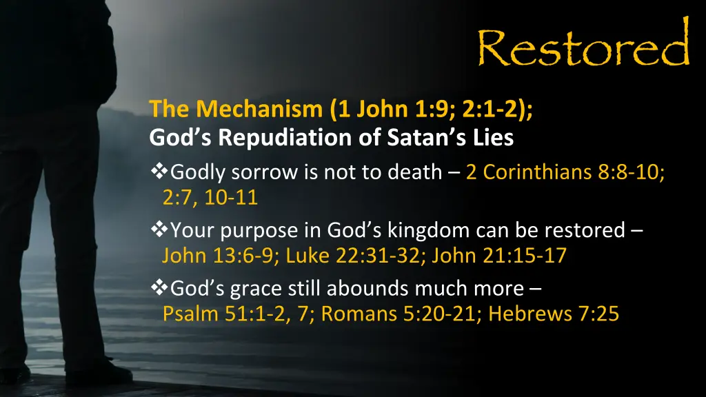 the mechanism 1 john 1 9 2 1 2 god s repudiation
