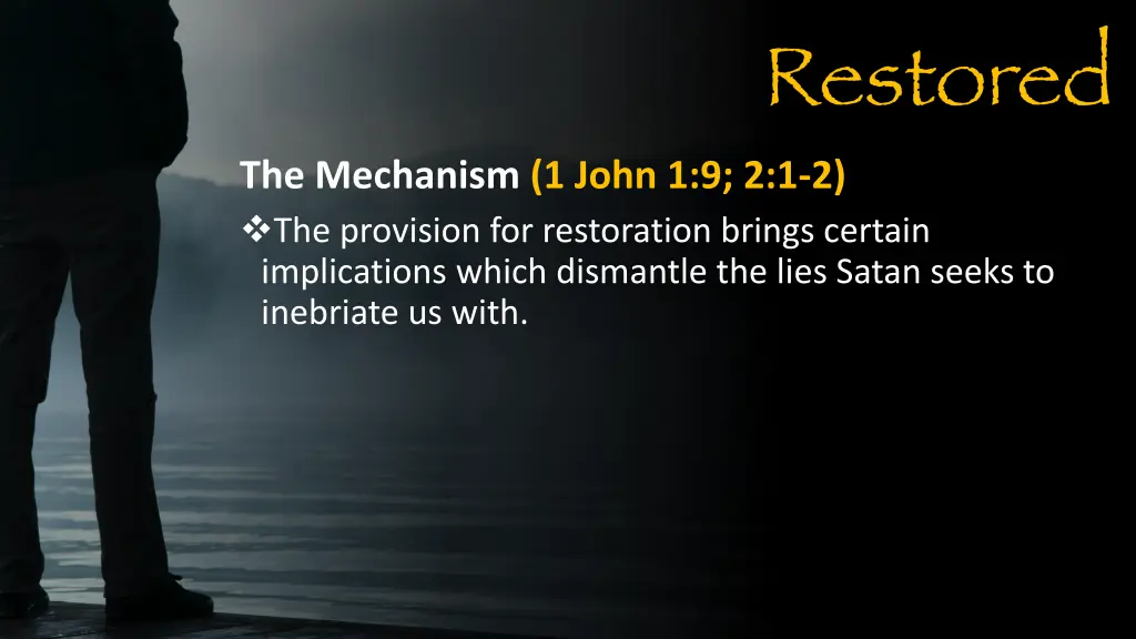 the mechanism 1 john 1 9 2 1 2 the provision