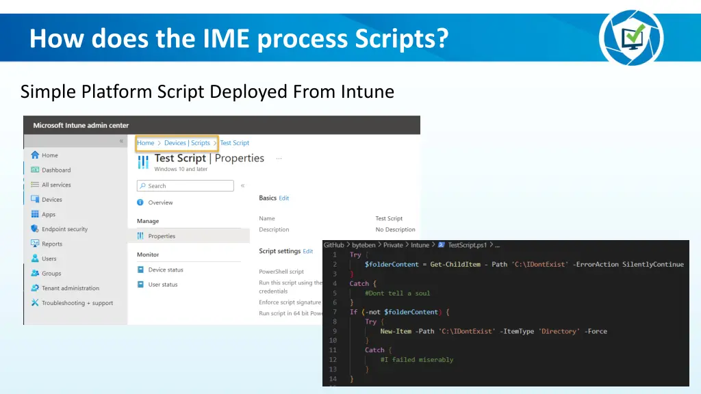 how does the ime process scripts 1