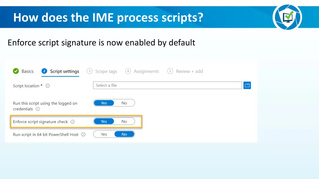 how does the ime process scripts 4