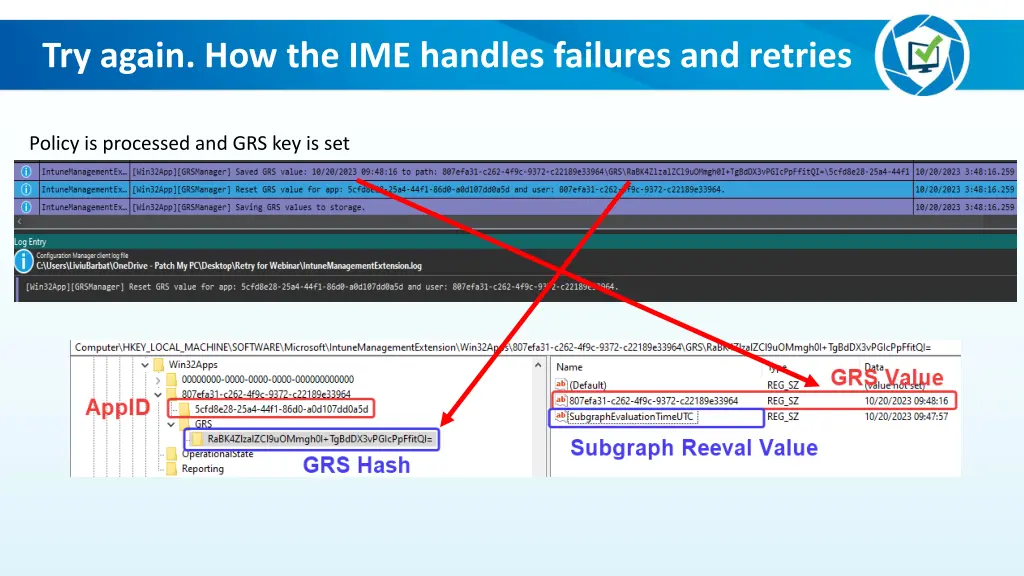 try again how the ime handles failures and retries 2