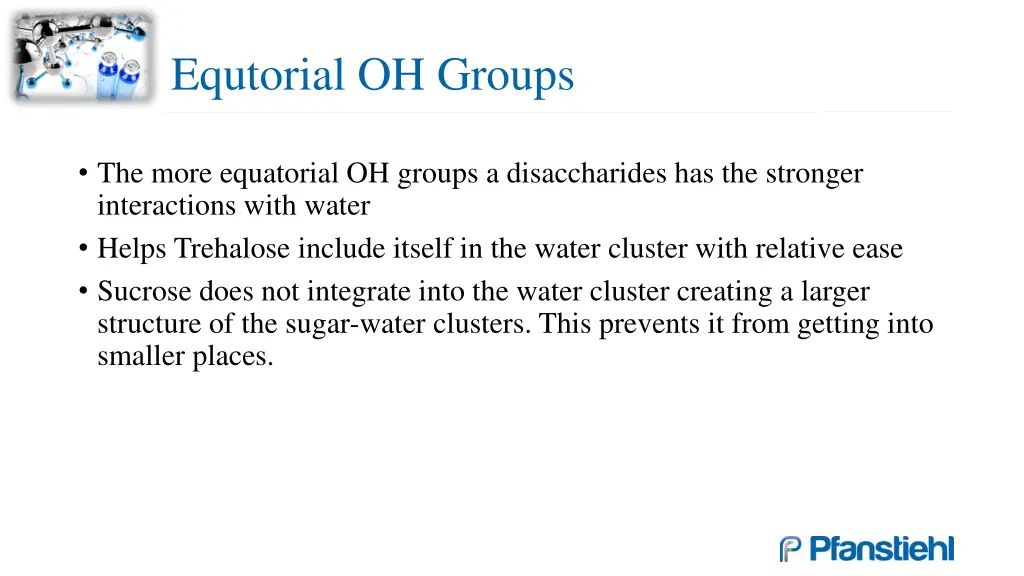 equtorial oh groups