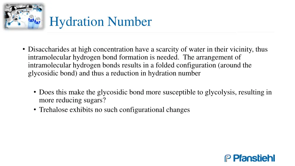 hydration number