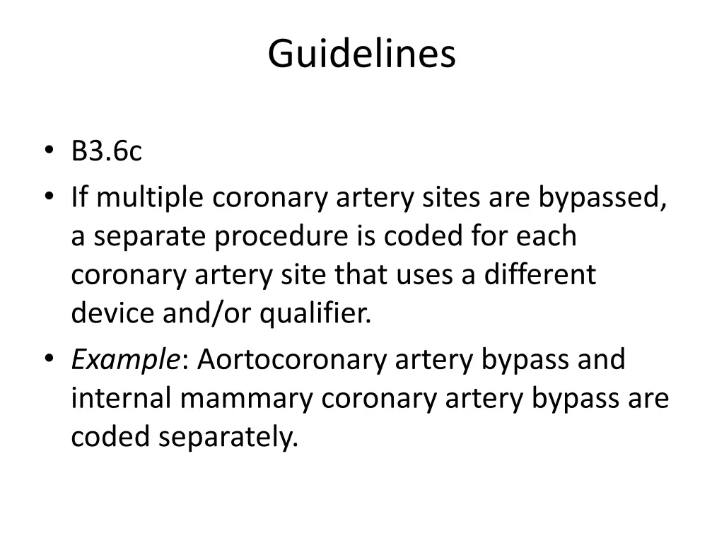 guidelines 5