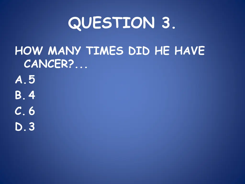 question 3