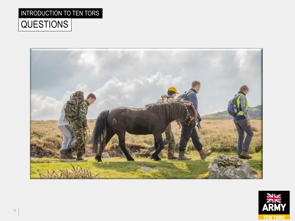 introduction to ten tors questions