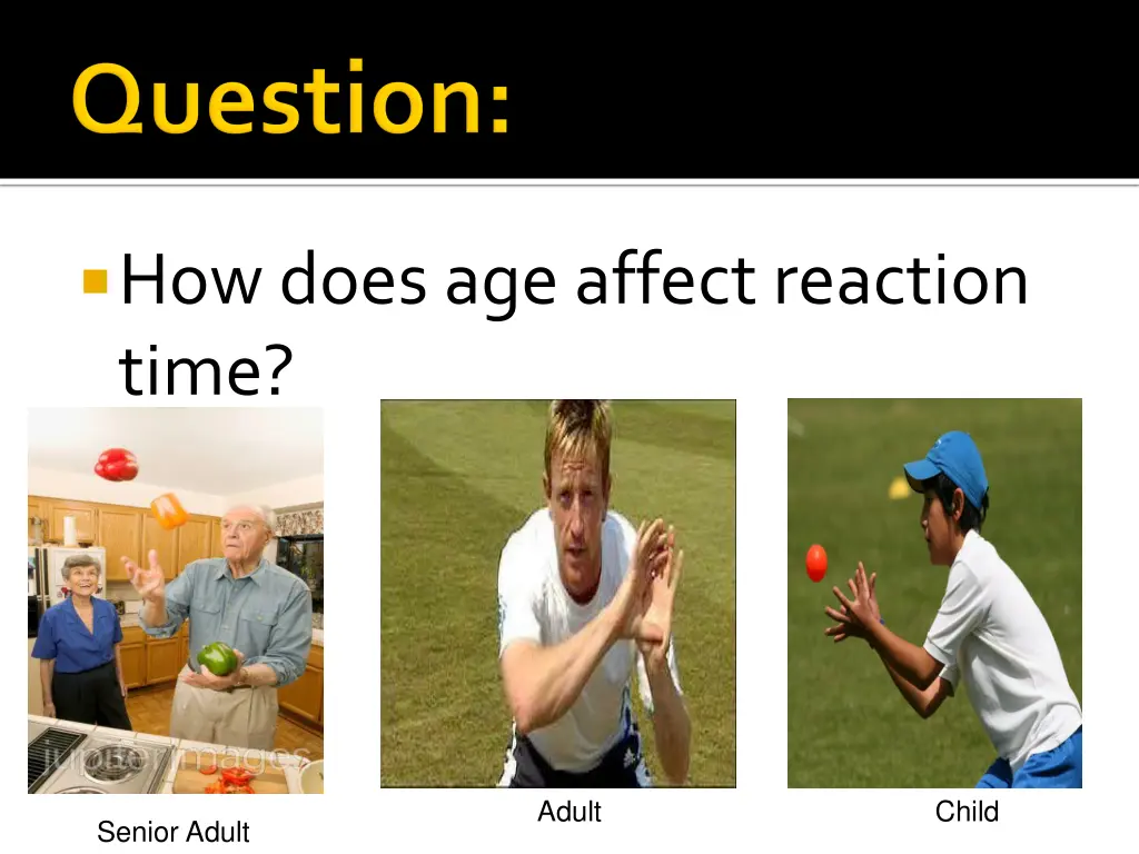 how does age affect reaction time