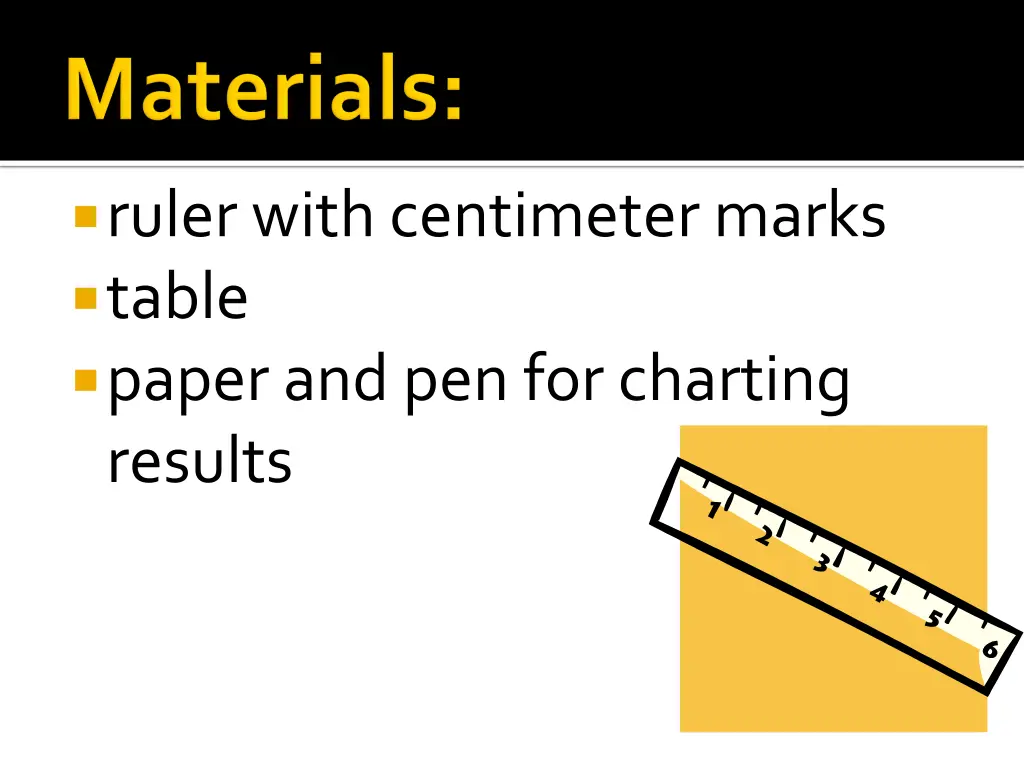 ruler with centimeter marks table paper