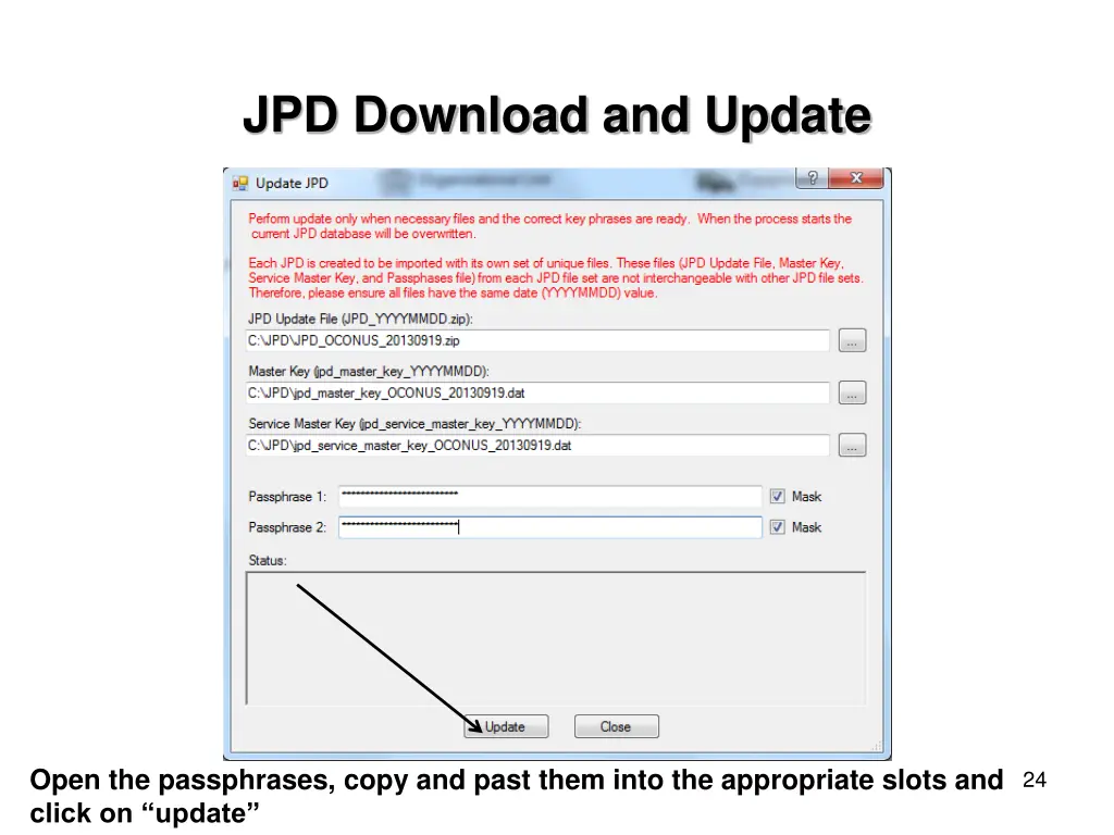 jpd download and update 11
