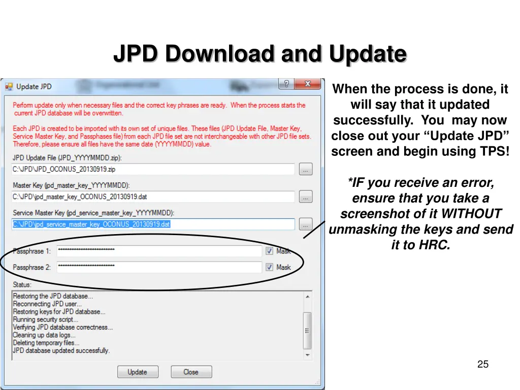 jpd download and update 12