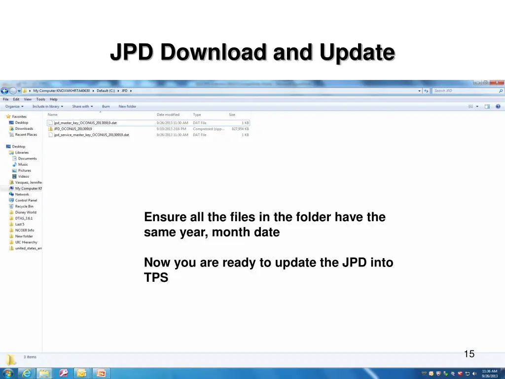 jpd download and update 2