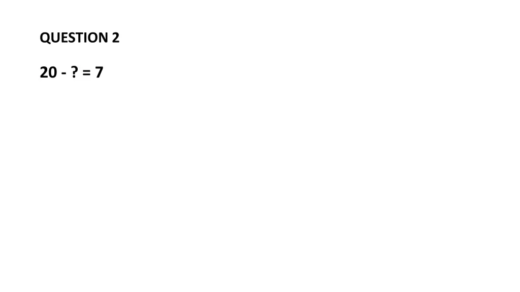 question 2