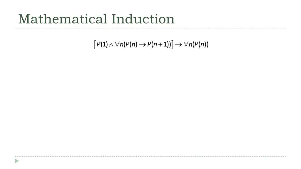 mathematical induction 2