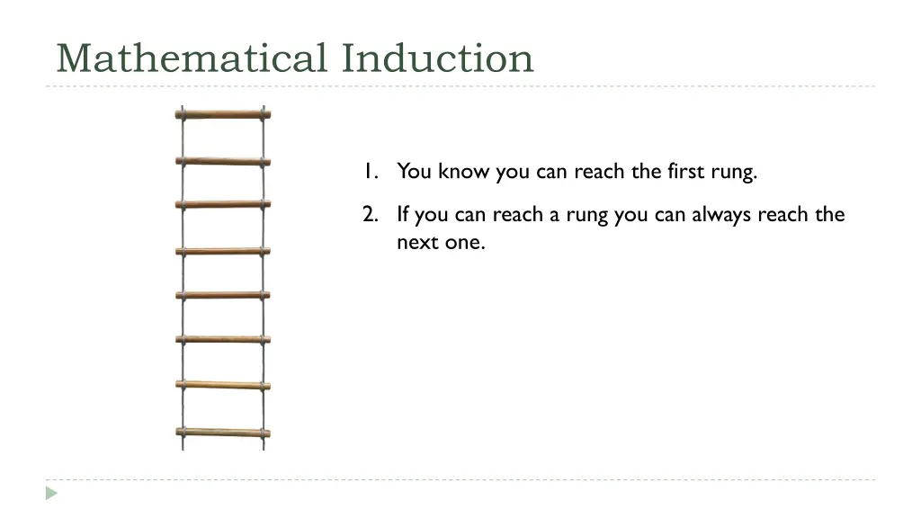mathematical induction