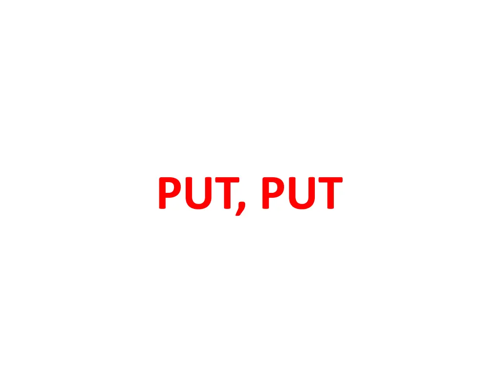 put put