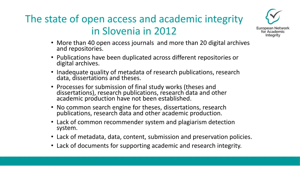 the state of open access and academic integrity