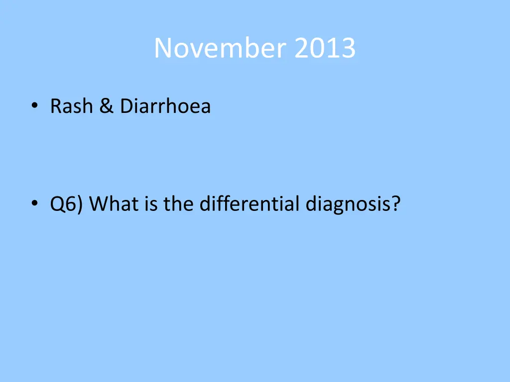 november 2013