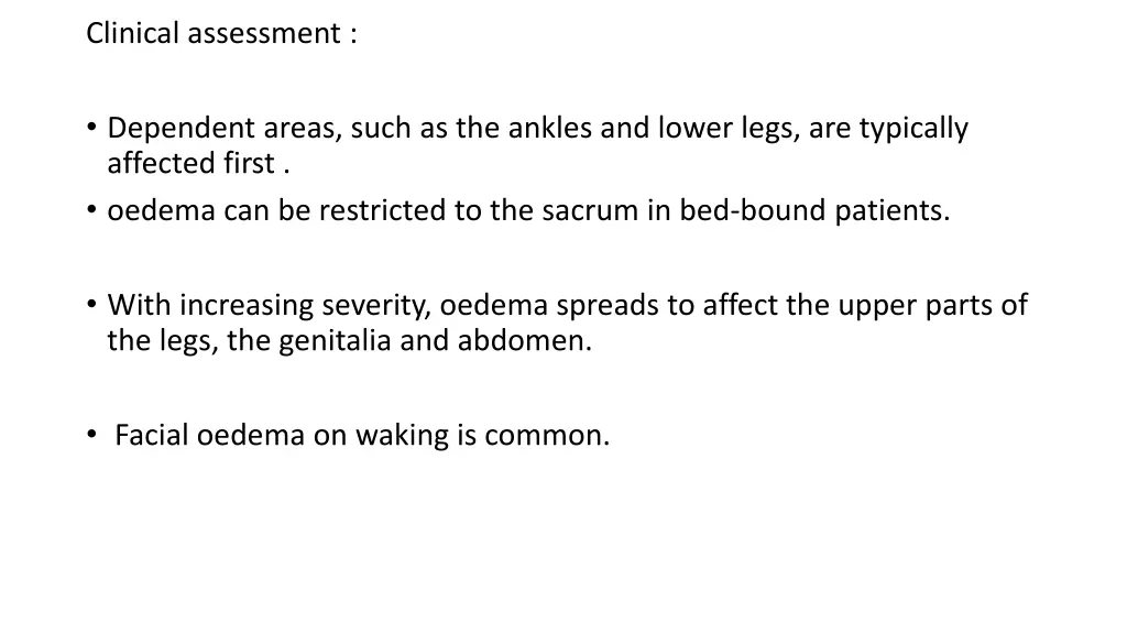 clinical assessment