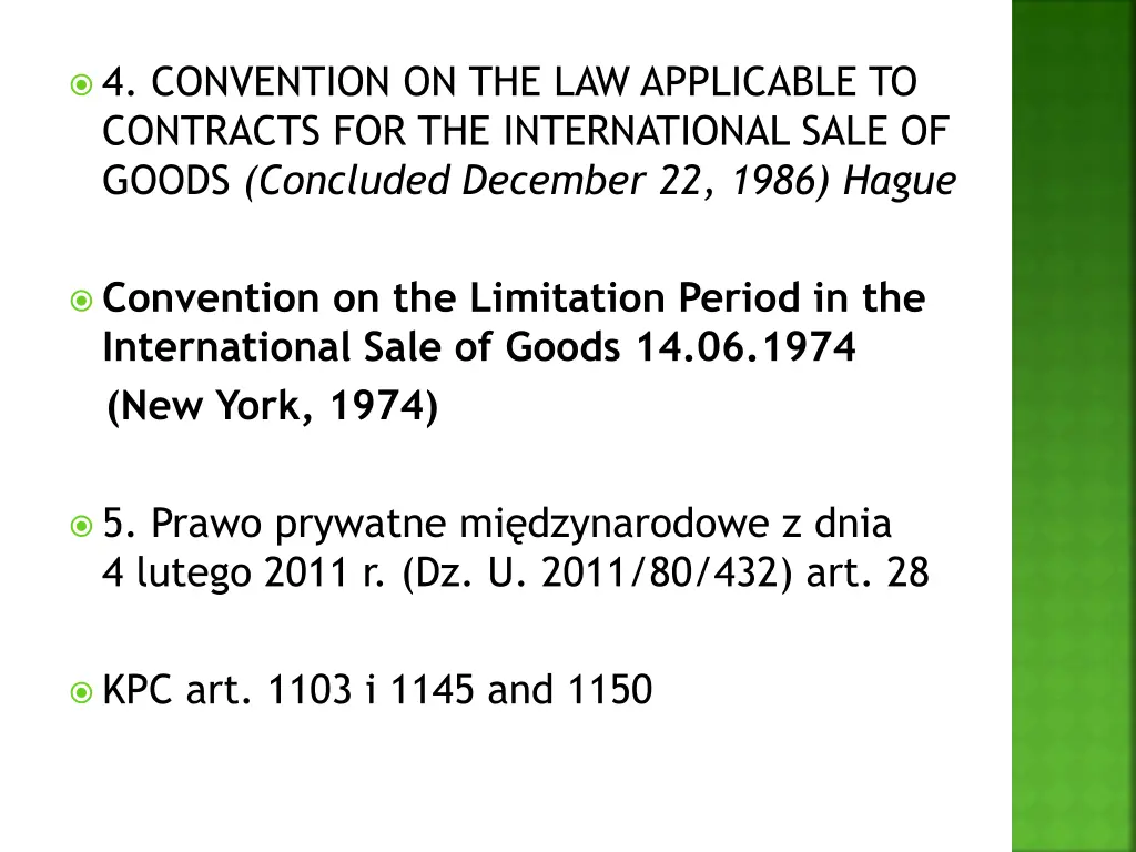 4 convention on the law applicable to contracts