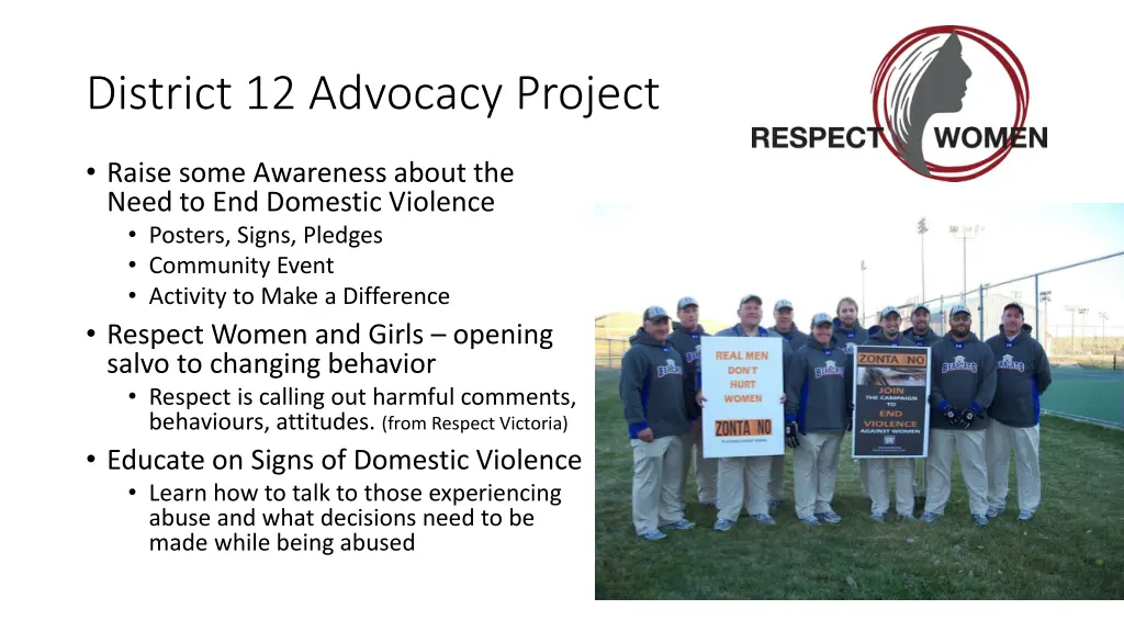 district 12 advocacy project