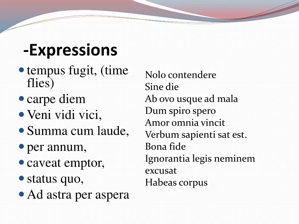 expressions tempus fugit time flies carpe diem