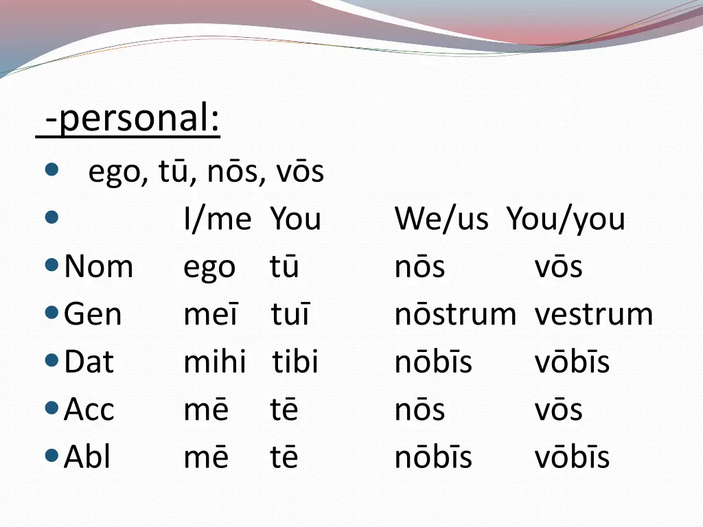 personal