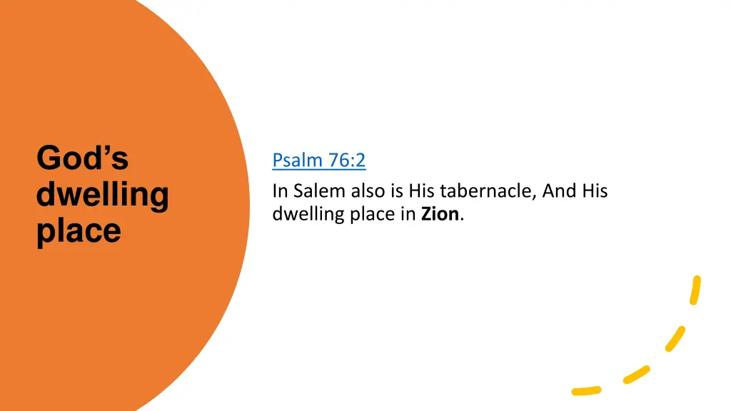 god s dwelling place
