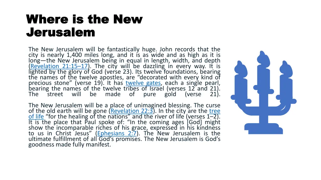 where is the new where is the new jerusalem