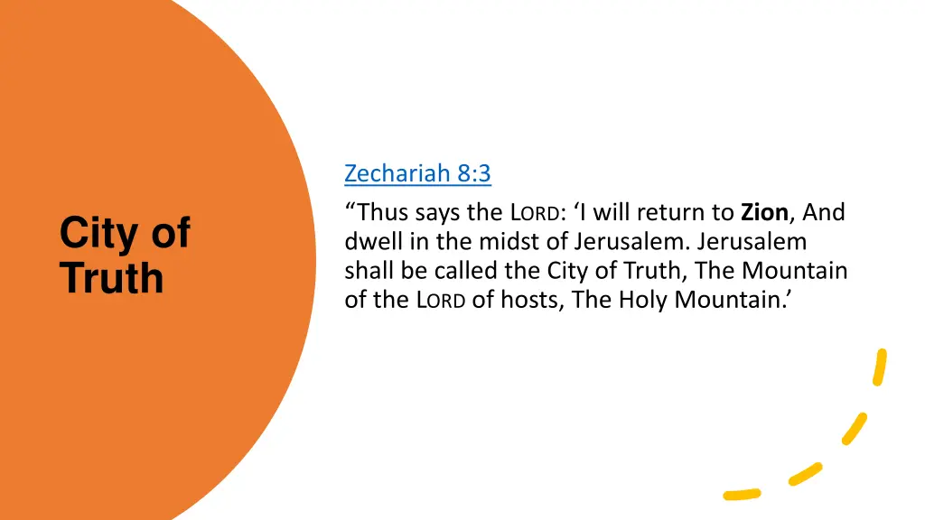 zechariah 8 3 thus says the l ord i will return