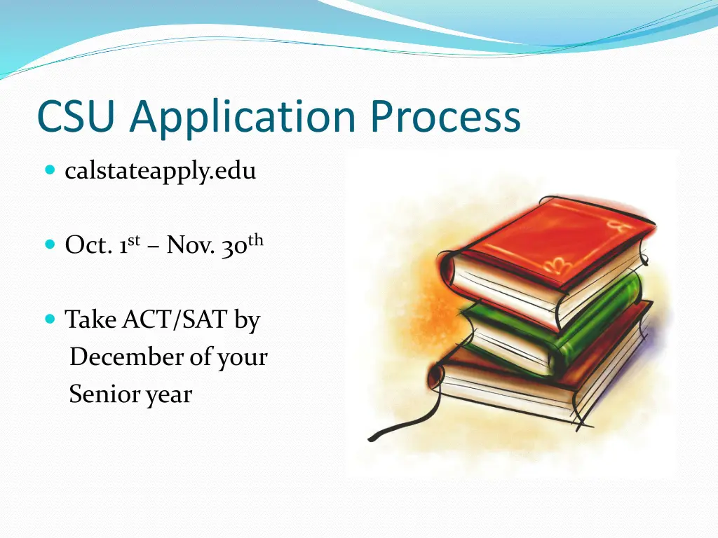 csu application process