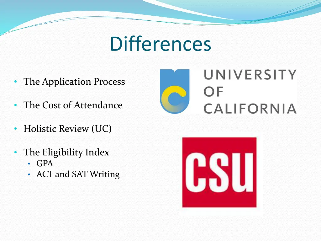 differences
